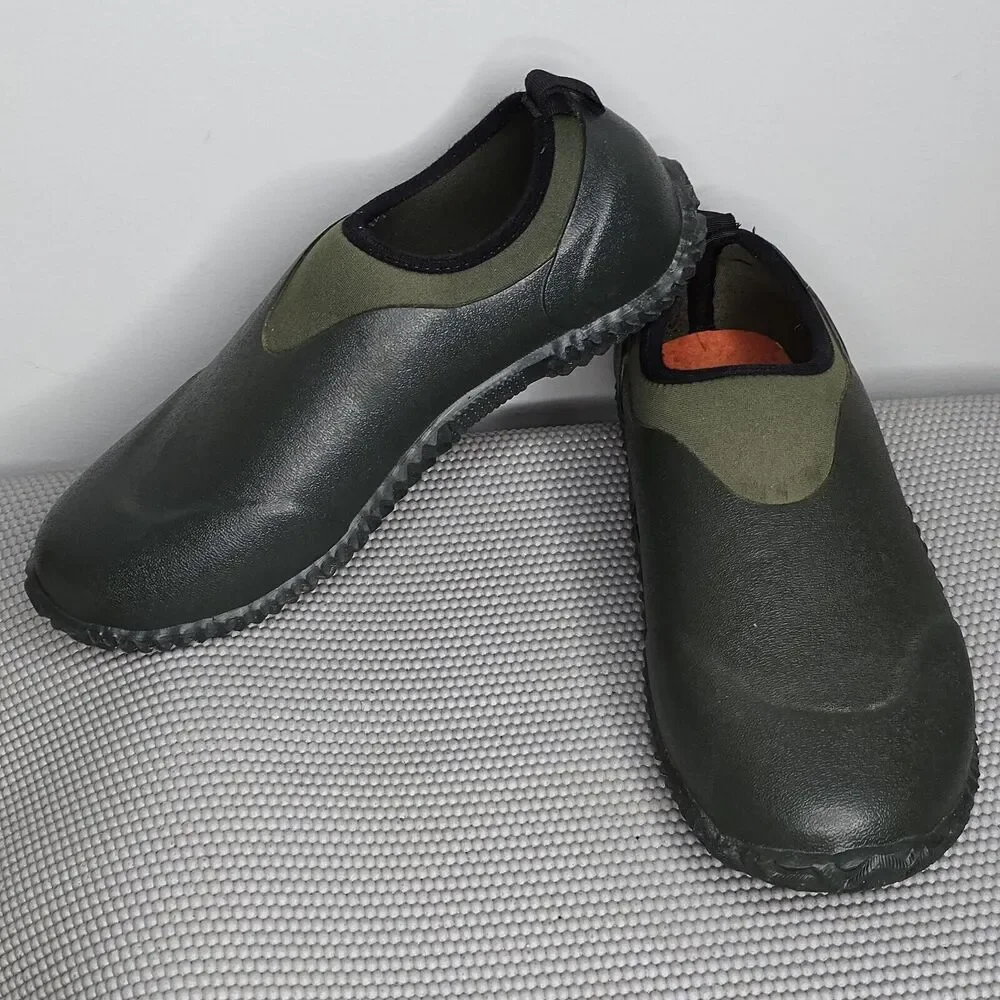 Habit Water Shoes Mens Size 7‎ Green and Black All Weather Spandex Rubber